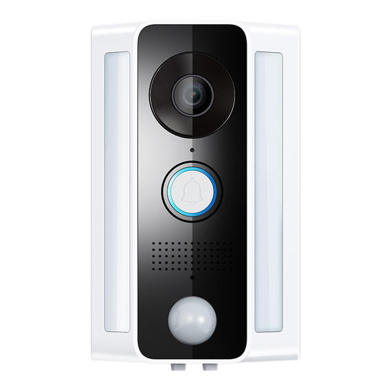 Outdoor Security Camera With Doorbell Light Smart Siren