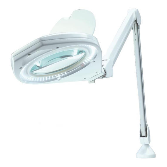 LED Magniftying Glass with lamp,Flexible Gooseneck